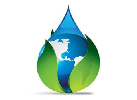 envito tech npdes services logo earth inside drop of water graphic